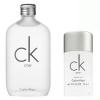 CK One Set, EdT 100ml + Deostick 75g